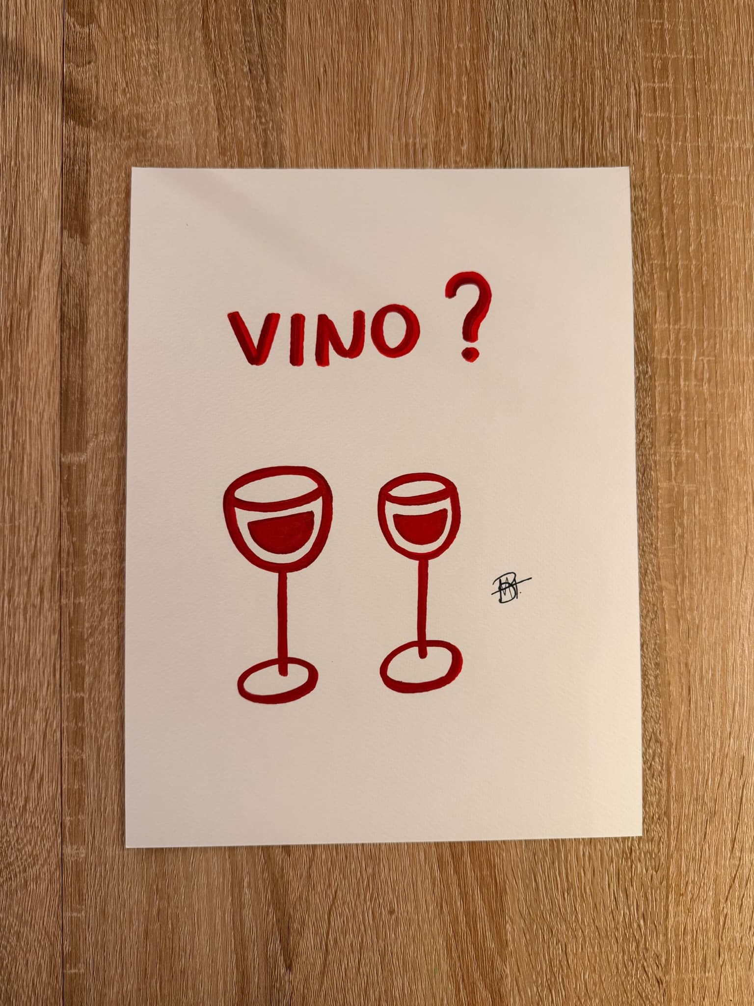Artwork: Vino? - New